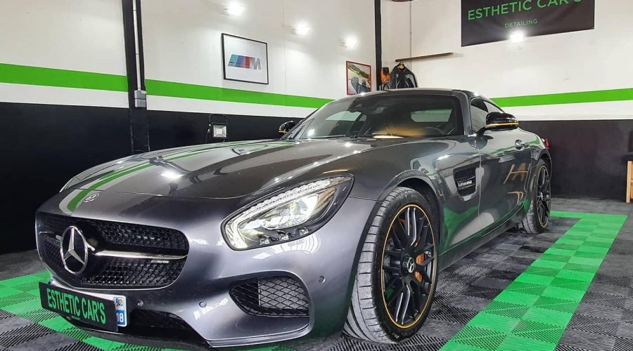 amg gtr en detailing et traitement céramique à ESTHETIC CAR’S à Cosne cours sur loire 58